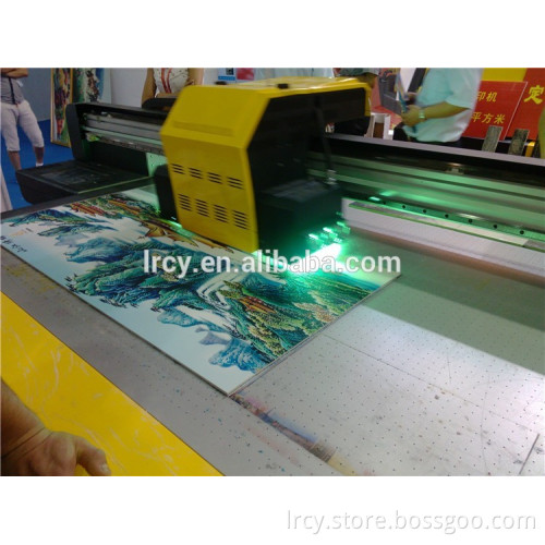 Digital machine to print plastic bag inkjet logo carton uv flatbed printing machine